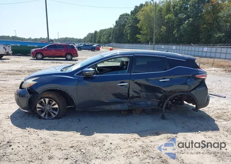 2015 Nissan Murano Sl from USA, damaged, VIN 5N1AZ2MH3FN272443
